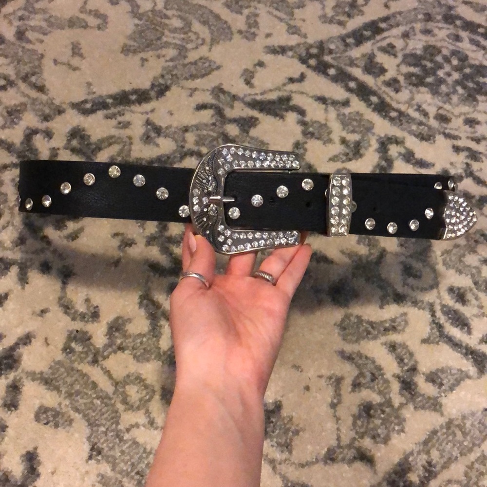 Rhinestone Belt